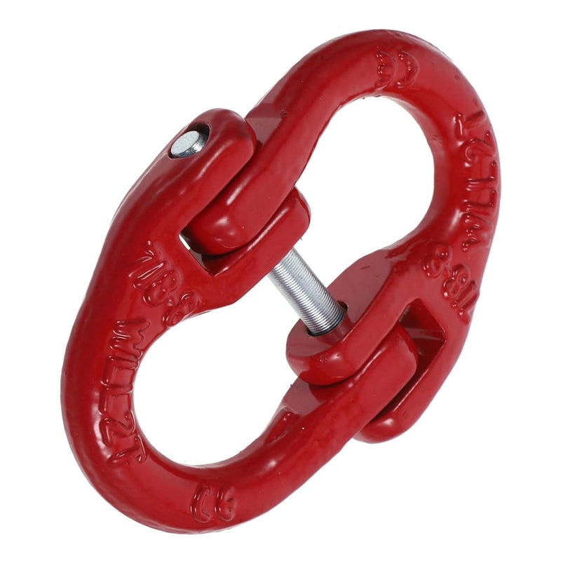 Heavy Duty Trailer Safety Chain Link Coupler Connector High Strength Steel For Lifting Sling - Image 1